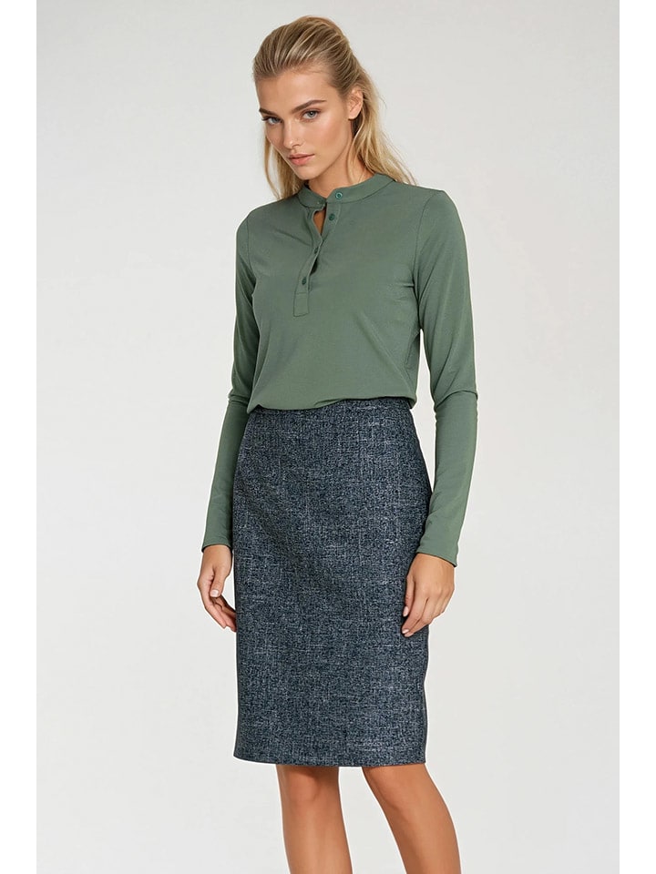 Rok donkerblauw