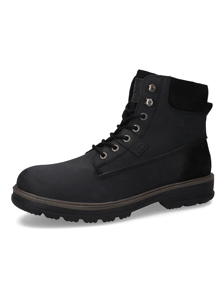 Leren boots zwart