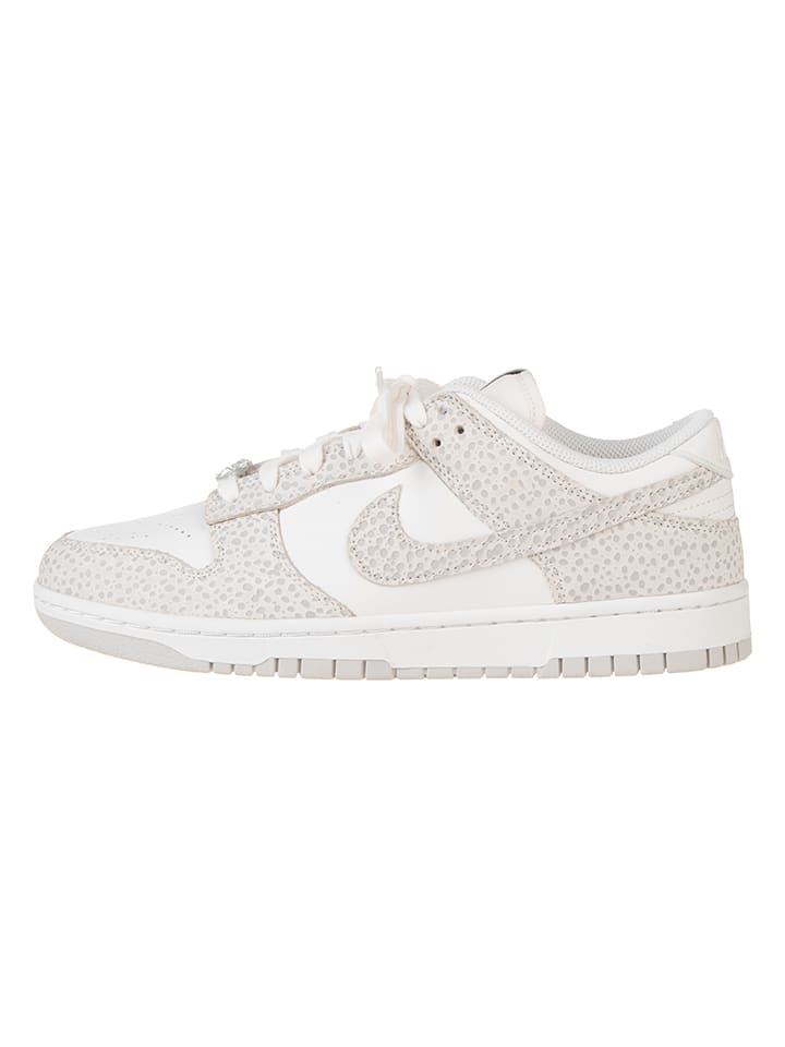 Leder-Sneakers "Dunk Low" in Creme/ Beige