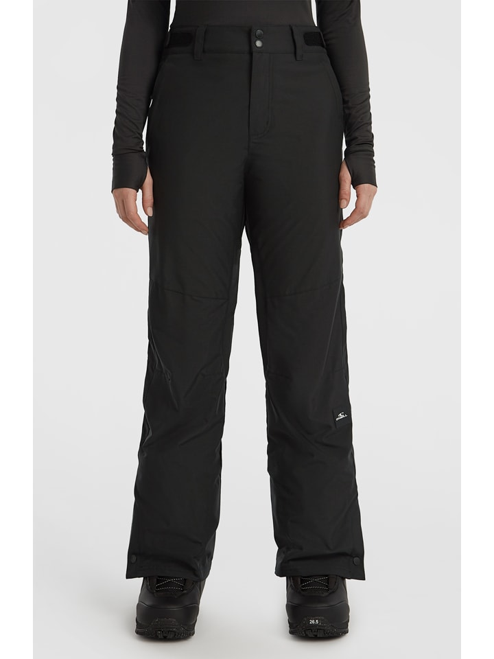 Ski-/snowboardbroek zwart