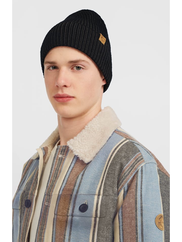Czapka beanie "O'Riginals" w kolorze czarno-szarym