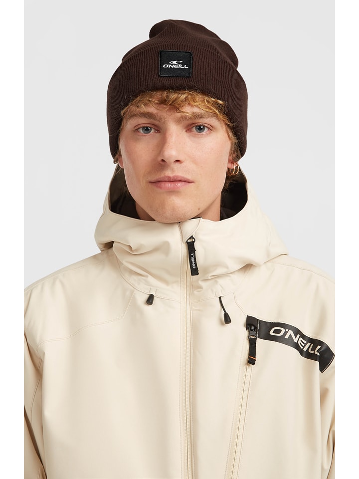Czapka beanie w kolorze brązowym