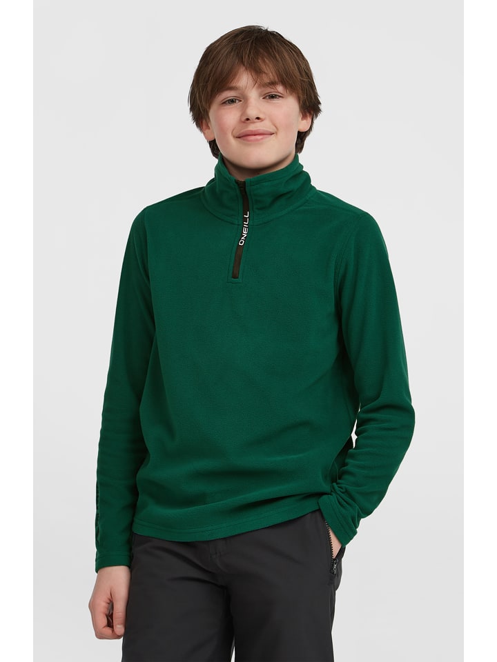 Bluza polarowa w kolorze zielonym