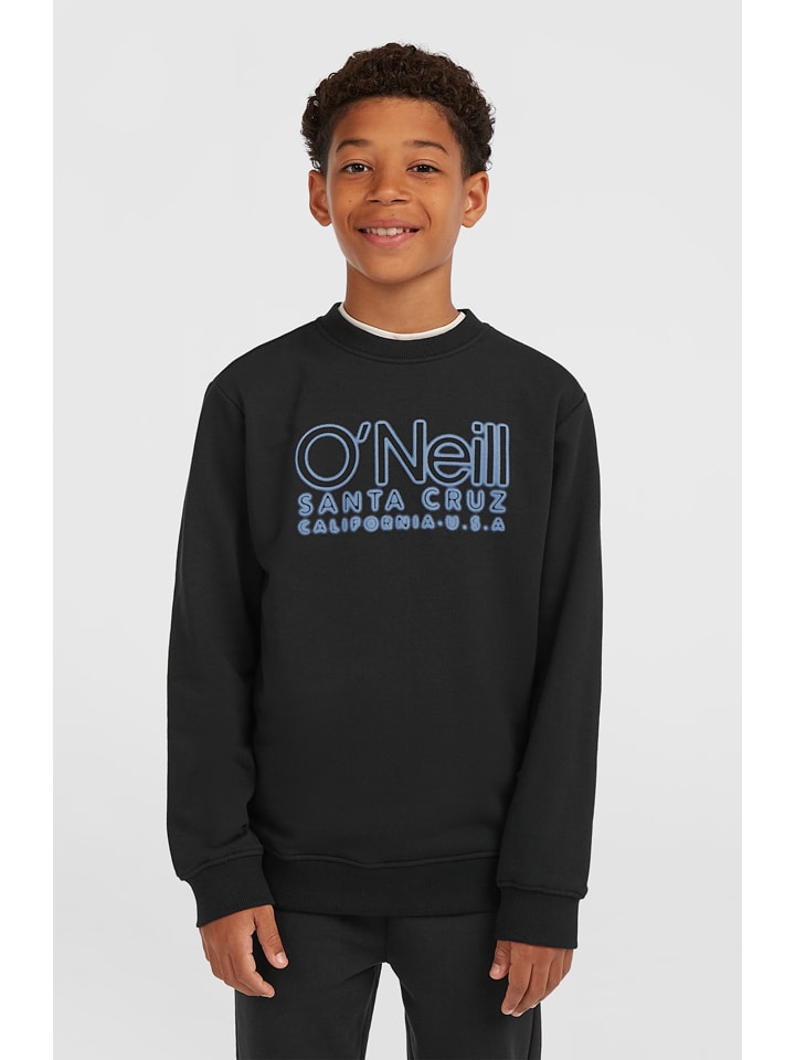 Sweatshirt "Essentials" in Schwarz