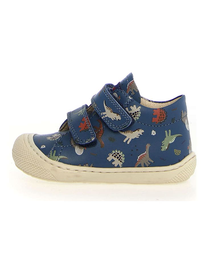Leder-Sneakers "Cocoon" in Dunkelblau