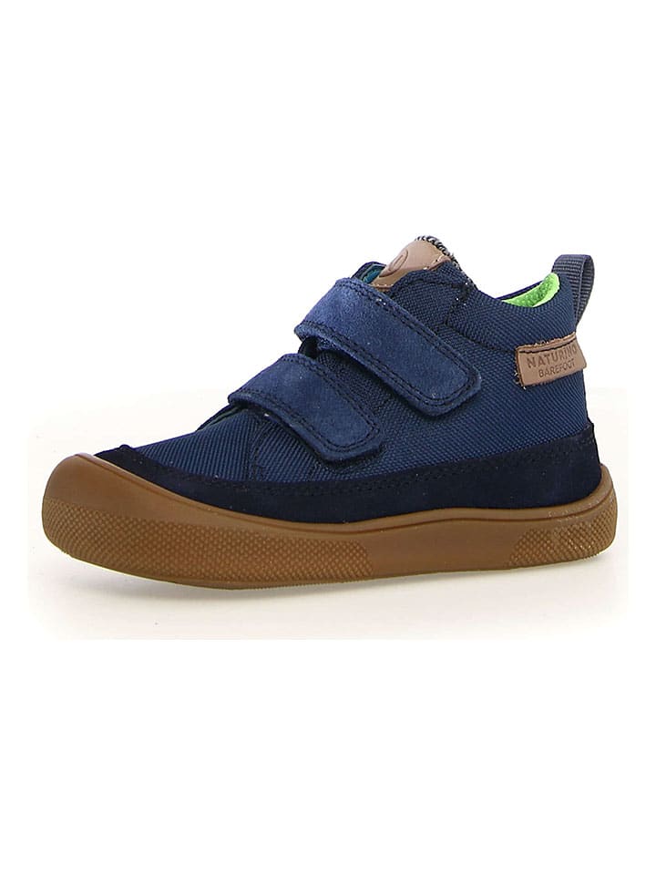 Leder-Sneakers "Nupty" in Dunkelblau