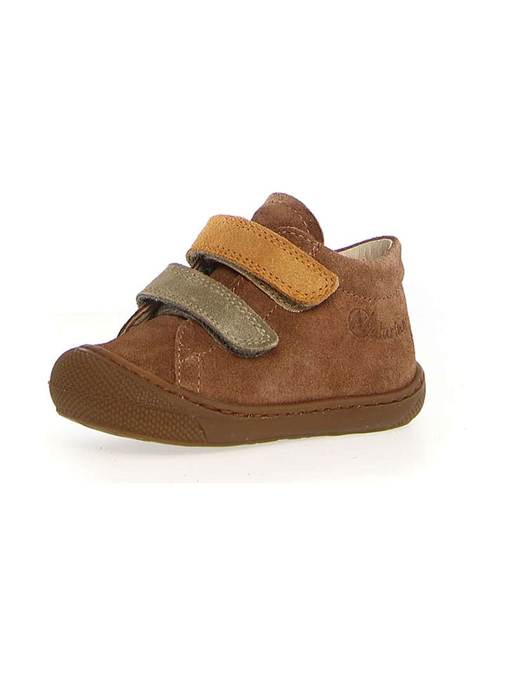 Leder-Sneakers "Corkel" in Hellbraun