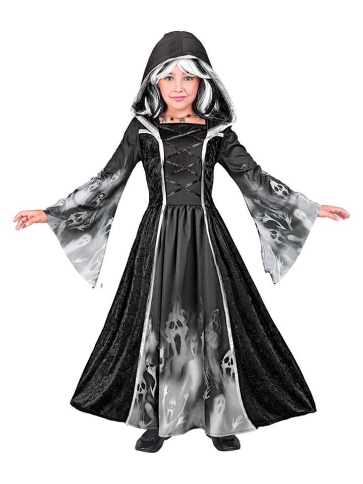 Kostuum "SCREAMING SOULS" zwart