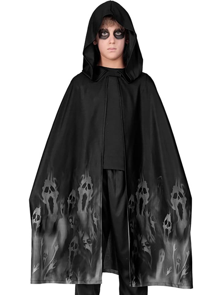 Kostüm "GEISTERCAPE" in Schwarz