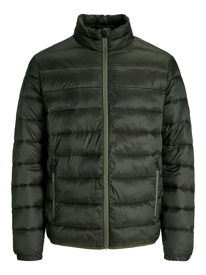 Steppjacke in Khaki