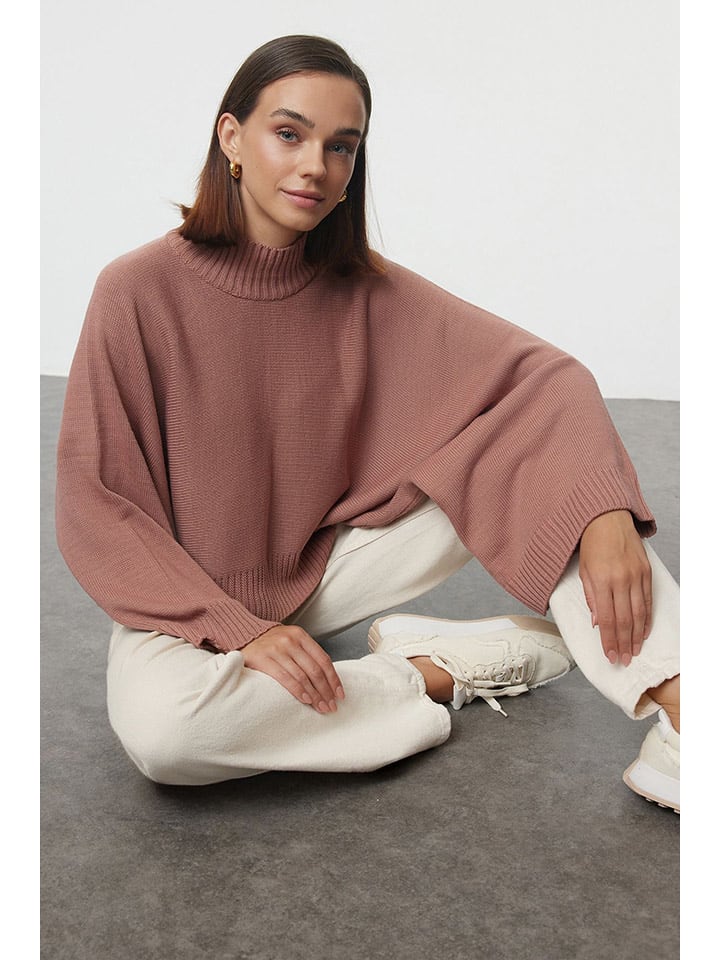 Pullover in Rosa