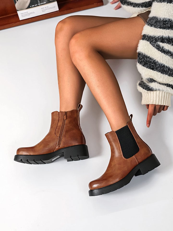Boots in Hellbraun