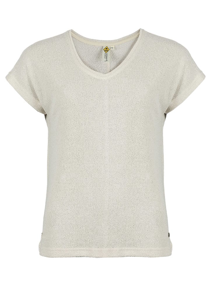 Strickshirt in Creme