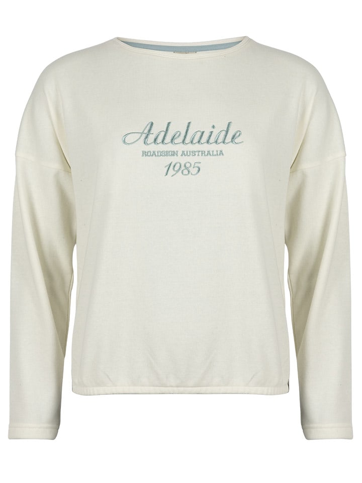 Sweatshirt in Weiß