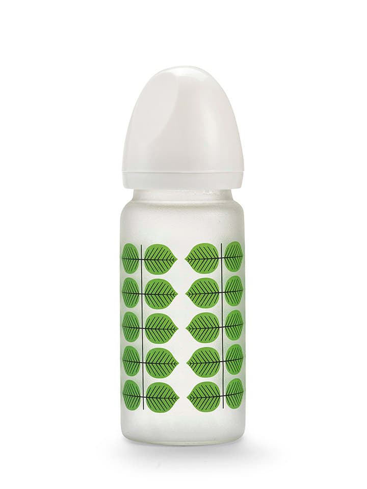Babyflasche "Berså" in Transparent/ Grün - ab 6 Monaten