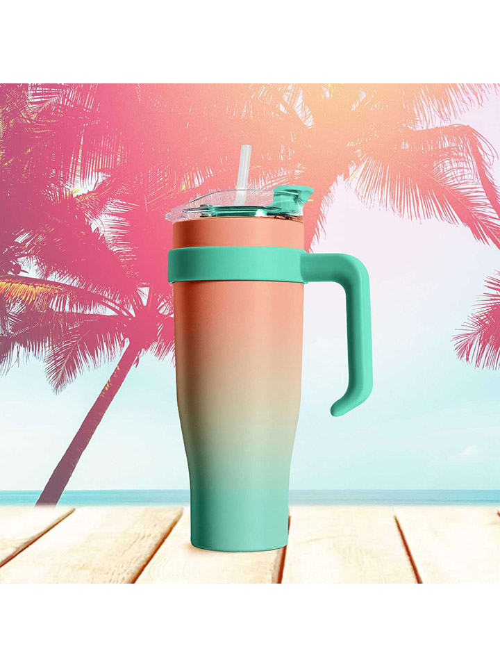 Thermobecher in Bunt - 1,2 l (Überraschungsprodukt)