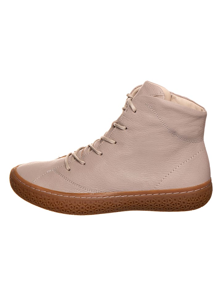 Leder-Boots "Tjub" in Rosa