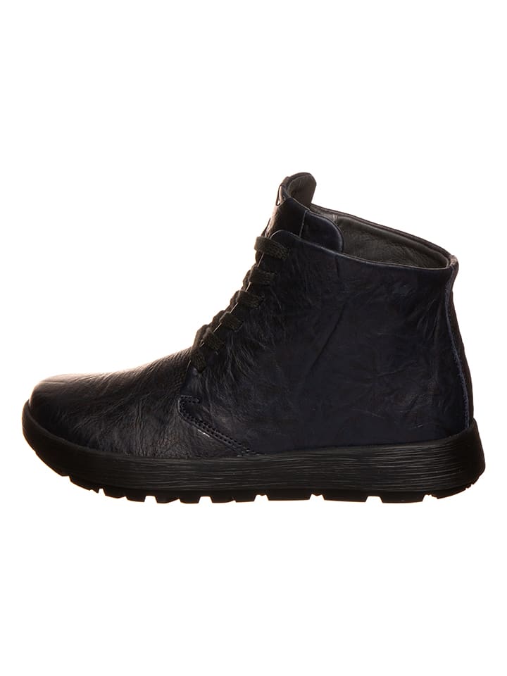 Leren boots "Comoda" zwart