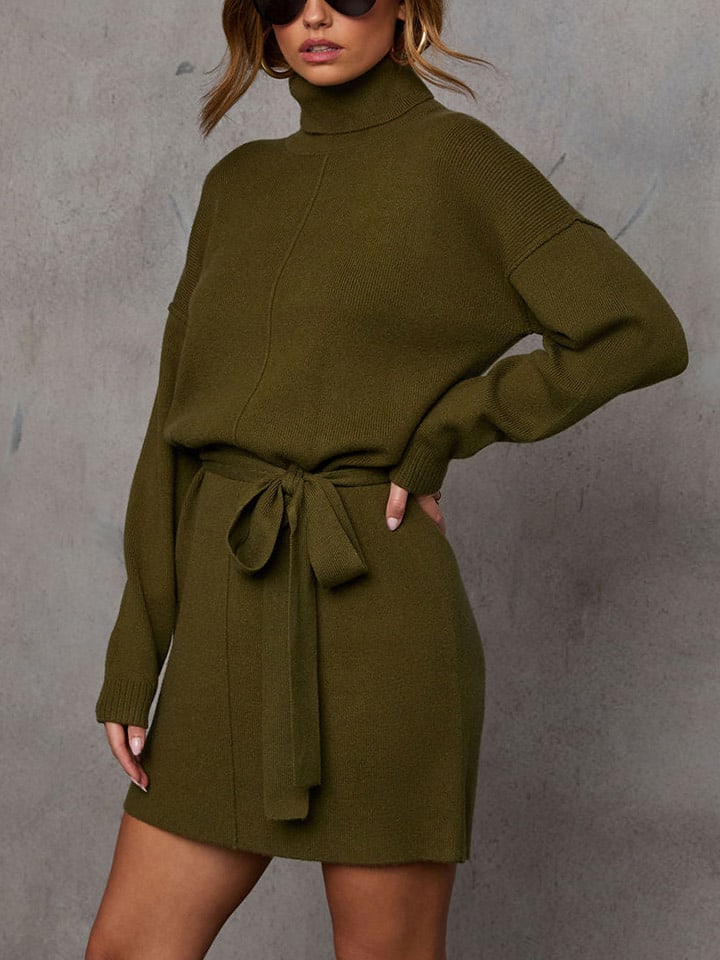 Sukienka w kolorze khaki