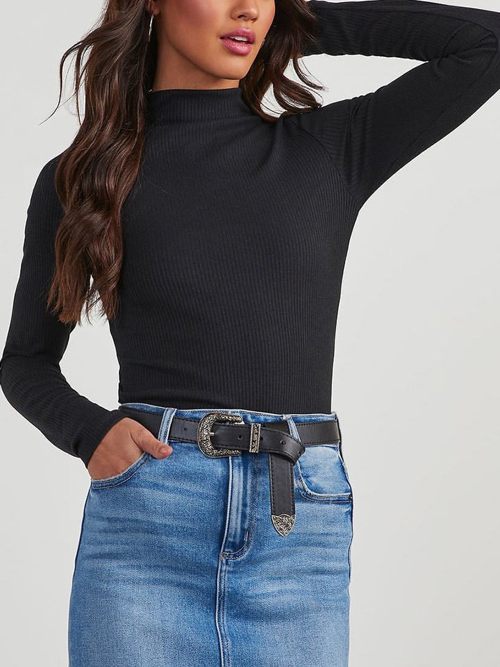 Longsleeve zwart