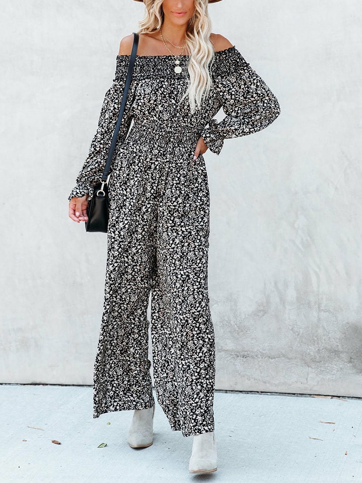 Jumpsuit in Schwarz
