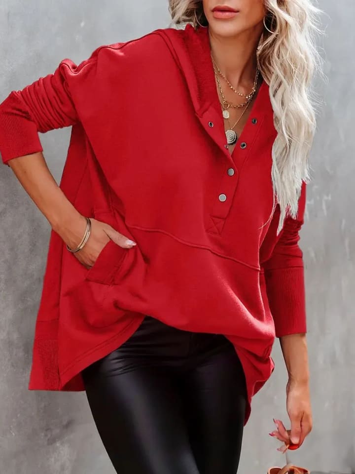 Hoodie rood