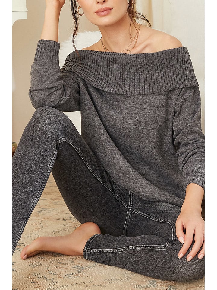 Pullover in Anthrazit