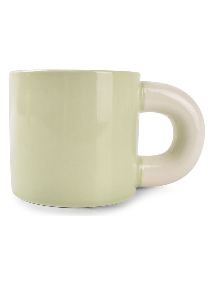 Kubek "Lola" w kolorze zielonym - 330 ml