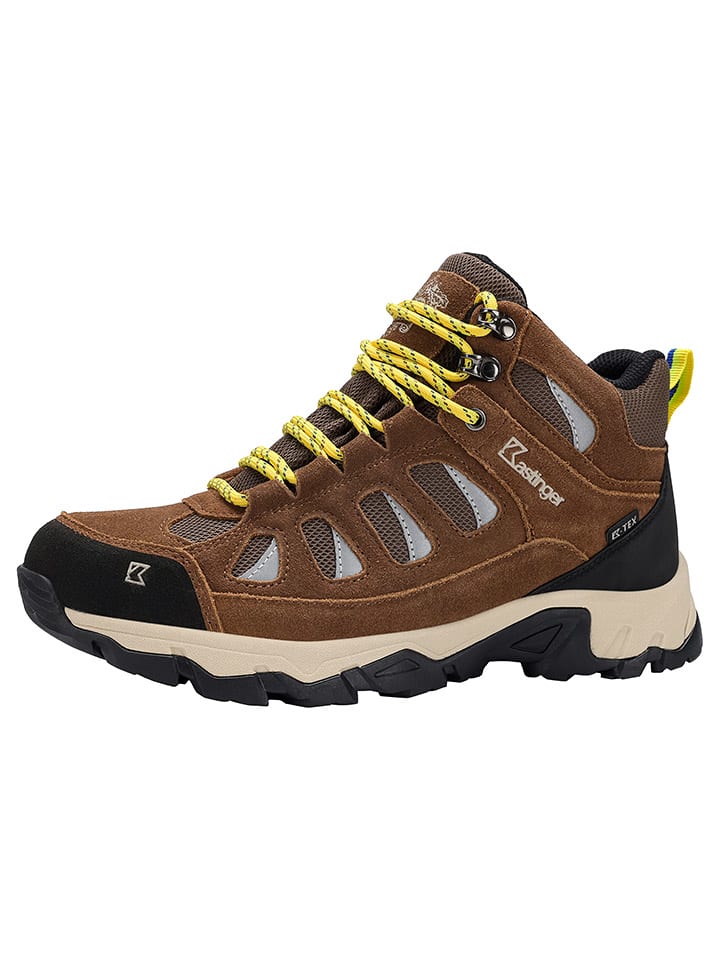 Leder-Wanderboots "Pfälzerwald25" in Braun/ Beige