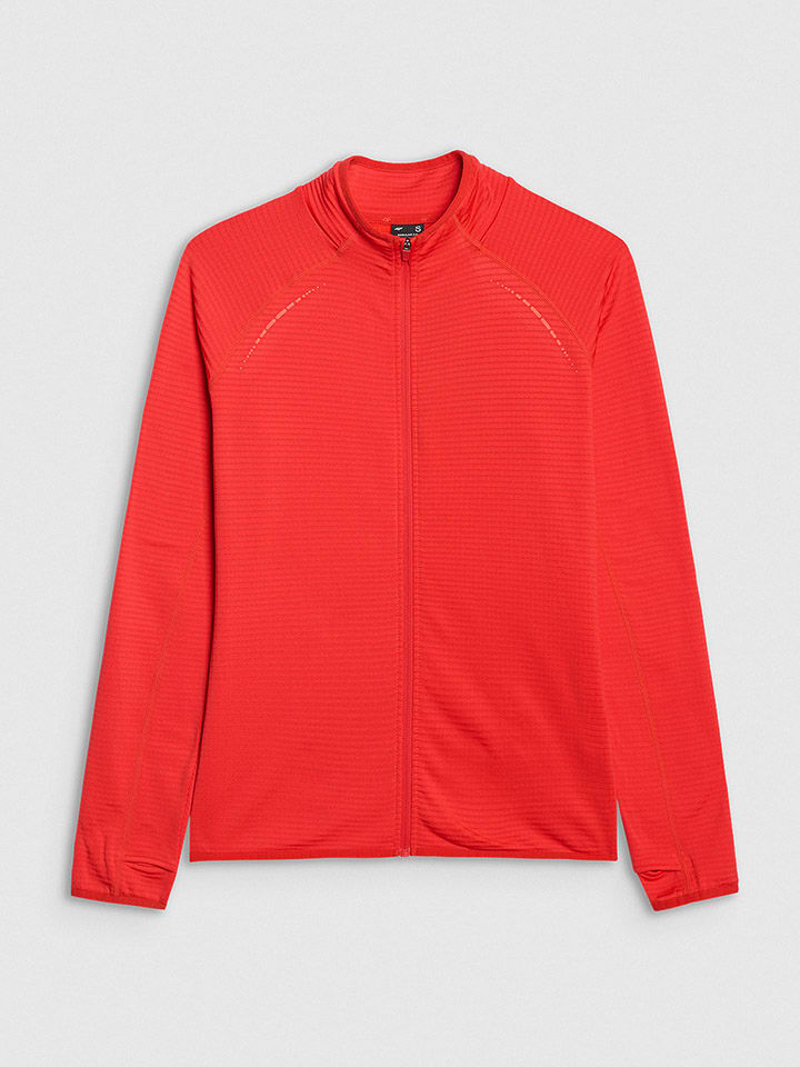 Sweatjacke in Rot