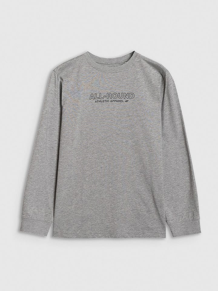 Longsleeve in Grau