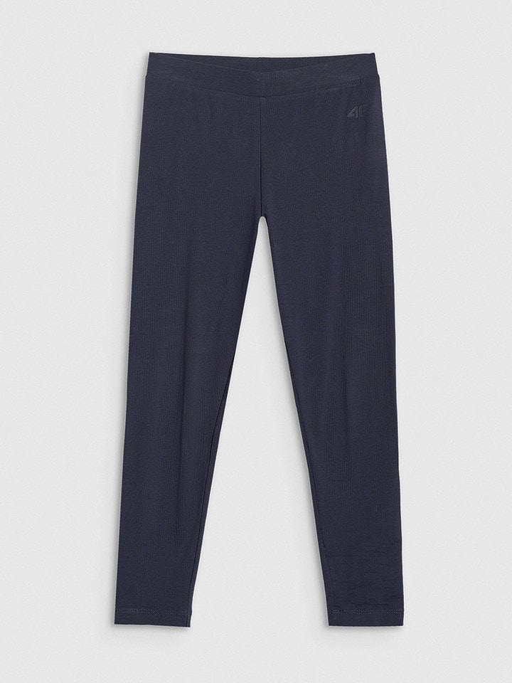 Legginsy w kolorze granatowym