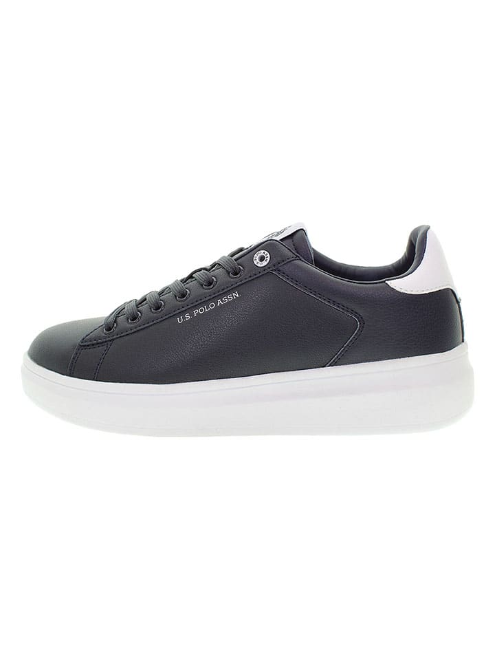 Sneakers donkerblauw/wit