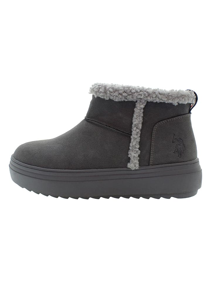 Enkelboots antraciet