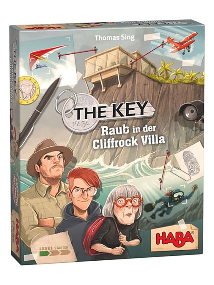 Kartenspiel "Raub in der Cliffrockvilla" - ab 8 Jahren