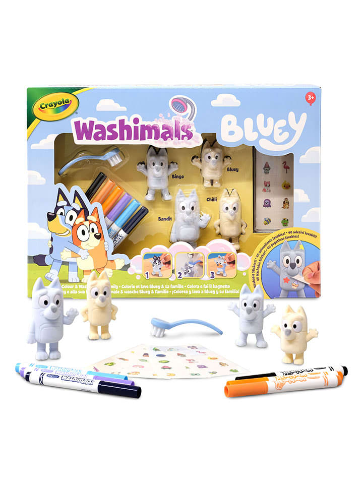 Zestaw kreatywny "Bluey Washimals" - 3+