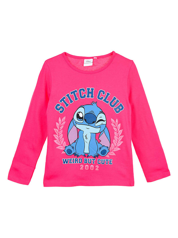 Longsleeve "Lilo & Stitch" in Pink