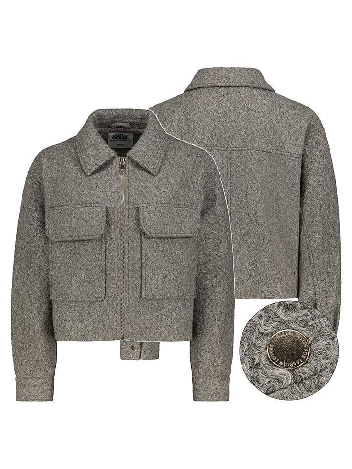 Hemdjacke in Grau
