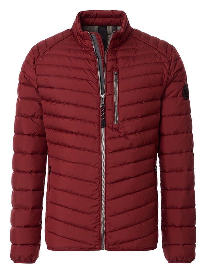 Steppjacke in Rot