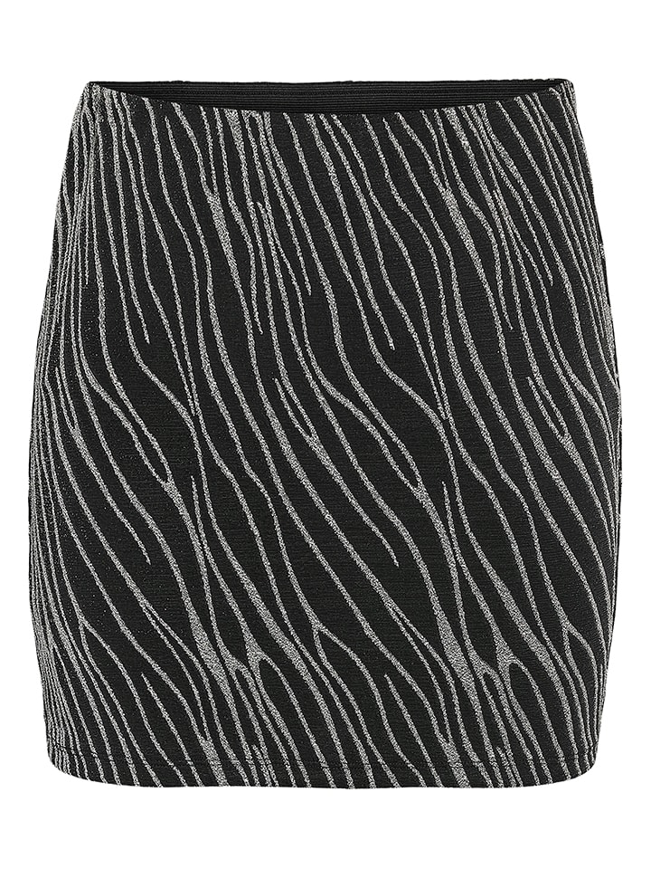 Rock in Schwarz/ Silber