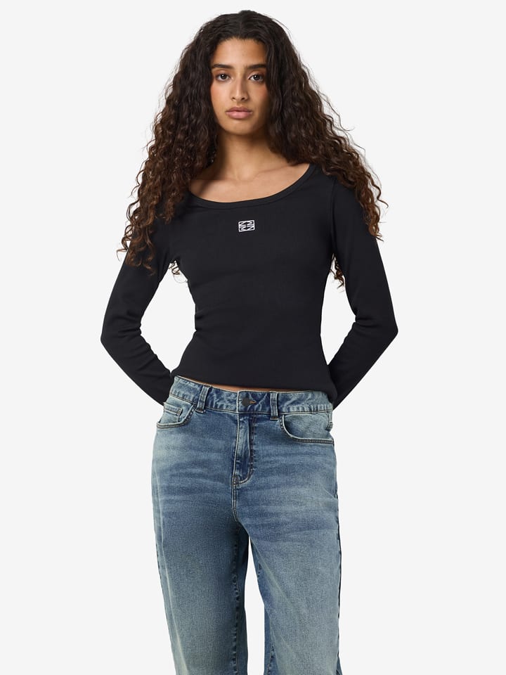 Longsleeve in Schwarz
