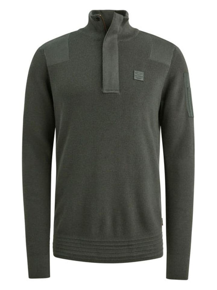 Sweter w kolorze zielonym