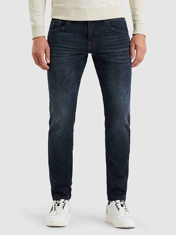Spijkerbroek "Tailwheel" - slim fit - donkerblauw