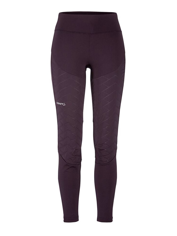 Legginsy "ADV Subz" w kolorze fioletowym do biegania