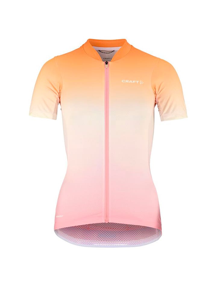 Koszulka kolarska "ADV Endur Graphic Jersey" w kolorze pomarańczowo-różowym