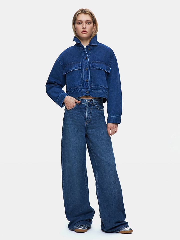 Jeansjacke "Skyla" in Blau