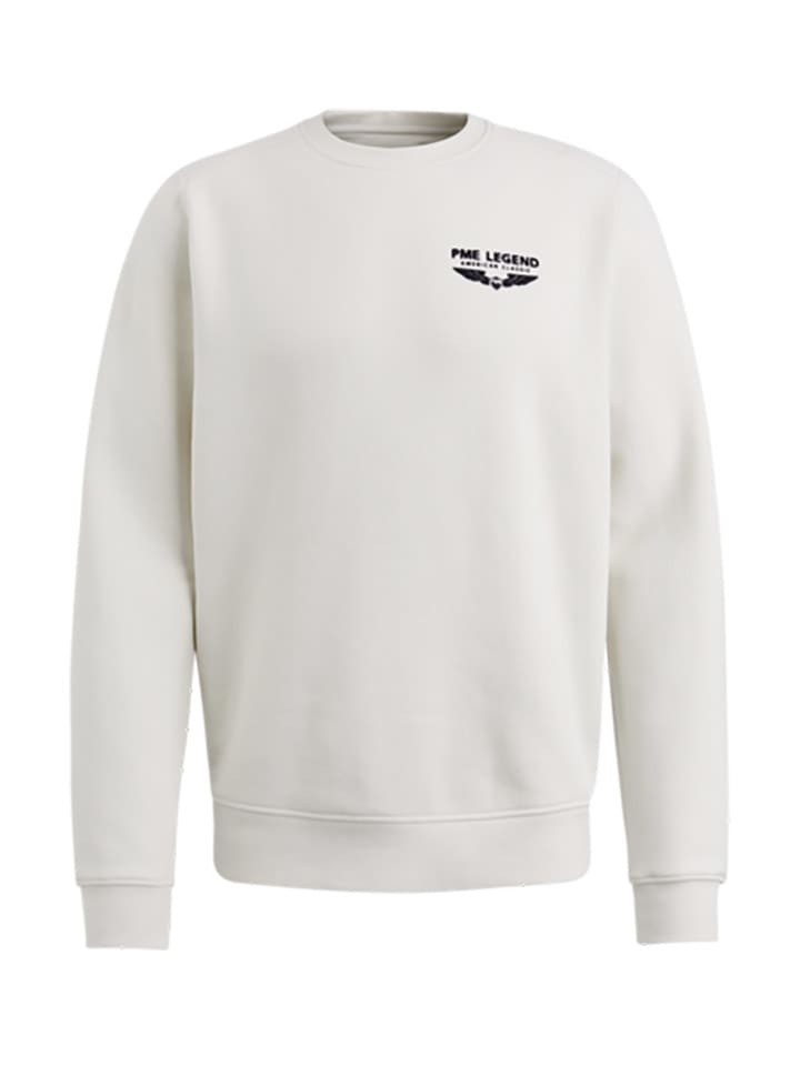 Sweatshirt in Weiß