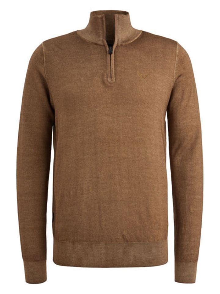 Sweter w kolorze jasnobrązowym