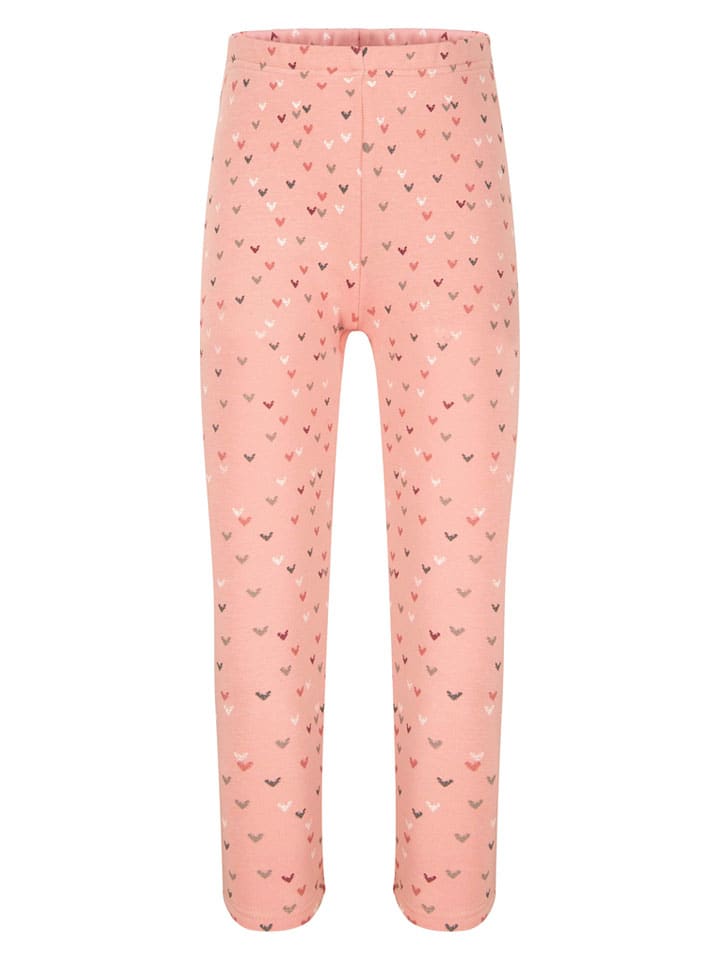 Legginsy termiczne w kolorze jasnoróżowym