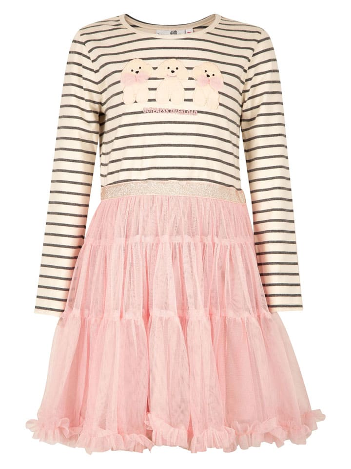 Kleid in Creme